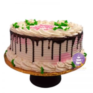 Leafy Buttercream Cake